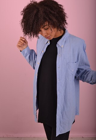 BLUE RALPH LAUREN CHAPS SHIRT GRL3474