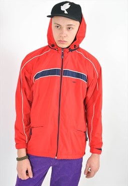 Vintage UMBRO shell jacket in red