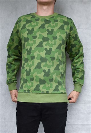 CAMO SWEATSHIRT SIZE M