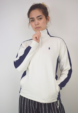 POLO RALPH LAUREN VINTAGE 90'S POLO RALPH LAUREN 1/4 ZIP