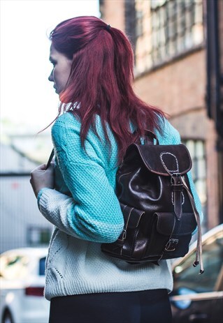 SMALL COCO LEATHER RUCKSACK