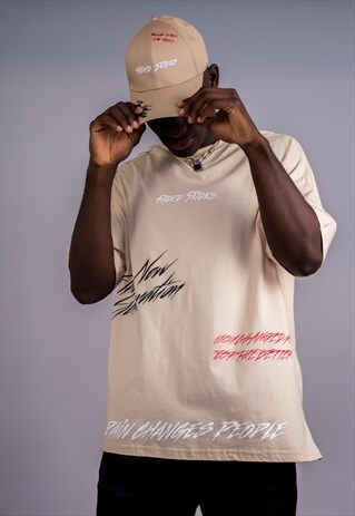 OVERSIZED GRAFFITI TEE