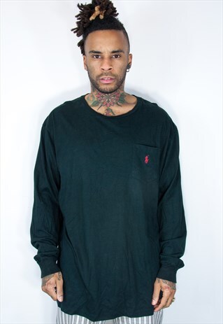 EMBROIDED POLO RALPH LAUREN THIN SWEATSHIRT
