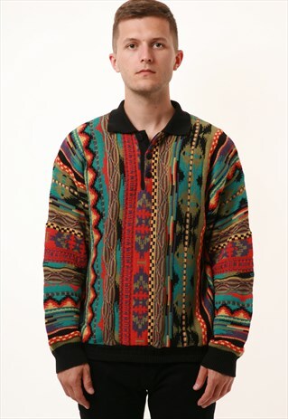 90S VINTAGE WORLD OF FASHION OLDSCHOOL JUMPER 14303
