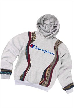 REWORK Champion X COOGI 90's Spellout Hoodie Women's Small G