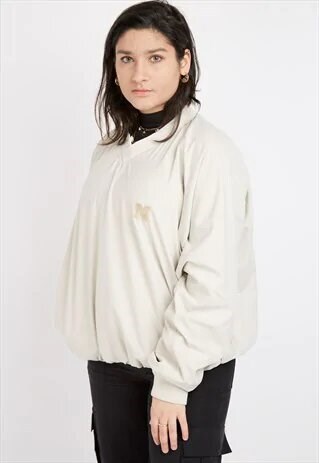 cream adidas sweatshirt