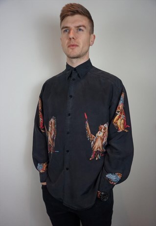 FUNKY PATTERNED SHIRT