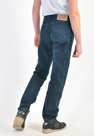 VINTAGE 90'S 501 LEVIS DARK BLUE JEANS