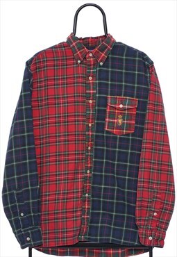Vintage Polo Ralph Lauren Logo Check Flannel Shirt