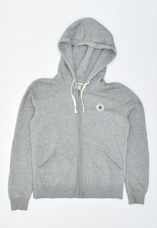 VINTAGE 90'S CONVERSE HOODIE SWEATER GREY