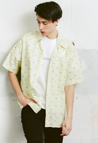 VINTAGE 90S PATTERNED SHIRT