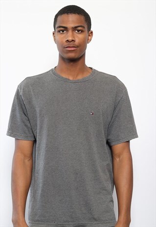 VINTAGE TOMMY HILFIGER TEE GREY