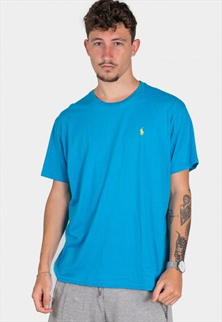VINTAGE 90S POLO RALPH LAUREN SPORT T-SHIRT / S3421