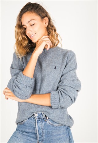 VINTAGE 80S POLO RALPH LAUREN JUMPER / R4114C406