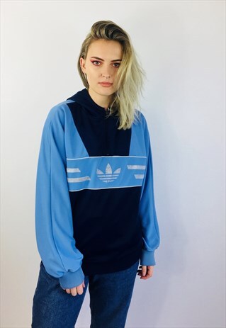 ADIDAS 80S TREFOIL PULLOVER HOODIE