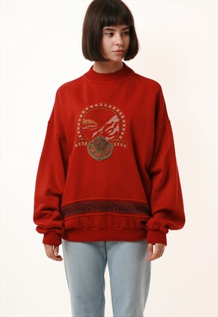 90S VINTAGE OLDSCHOOL THE BIG CHILL COTTON SWEATSHIRT 15772