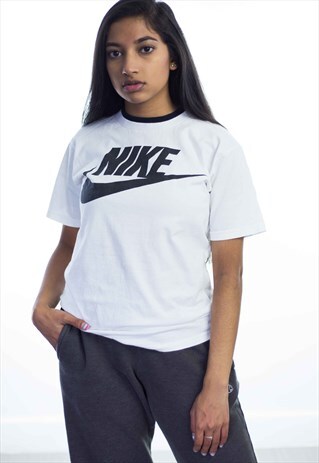 VINTAGE NIKE T-SHIRT LOGO 90S M 5.1