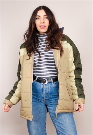 VINTAGE 90S OVERSIZED PUFFER JACKET