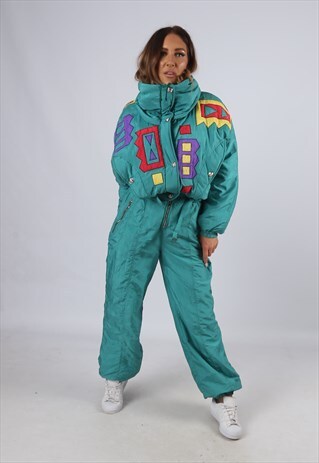 VINTAGE PATRICK EINHORN FULL SKI SUIT SNOW SPORTS UK 12 (J4R