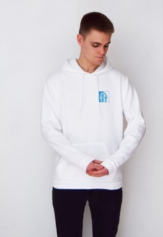 WHITE PHARAOH (BLUE) HOODIE