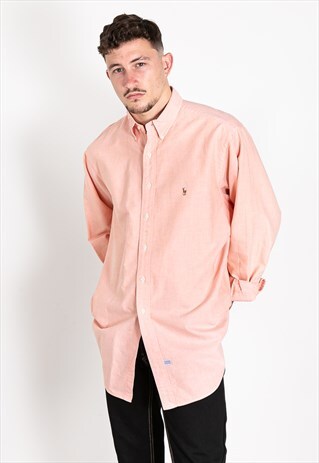 VINTAGE 80S CLASSIC POLO RALPH LAUREN SHIRT / 4952