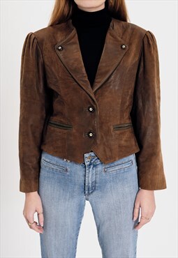 Vintage 90s Leather Jacket
