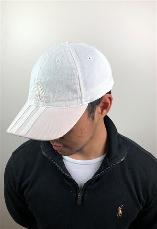 VINTAGE WHITE ADIDAS CAP