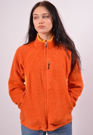 VINTAGE PATAGONIA FLEECE JACKET ORANGE