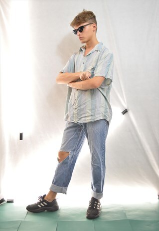 THREE COLOUR VINTAGE STRIPED FESTIVAL SHIRT