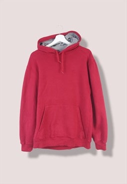 Vintage Starter Sweatshirt Hoodie Grey Hoodie in Red S