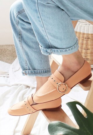 ROCKET LAMB LEATHER LOAFERS