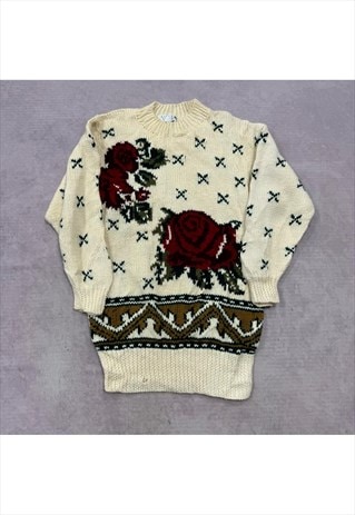 Vintage knitted jumper Women's L