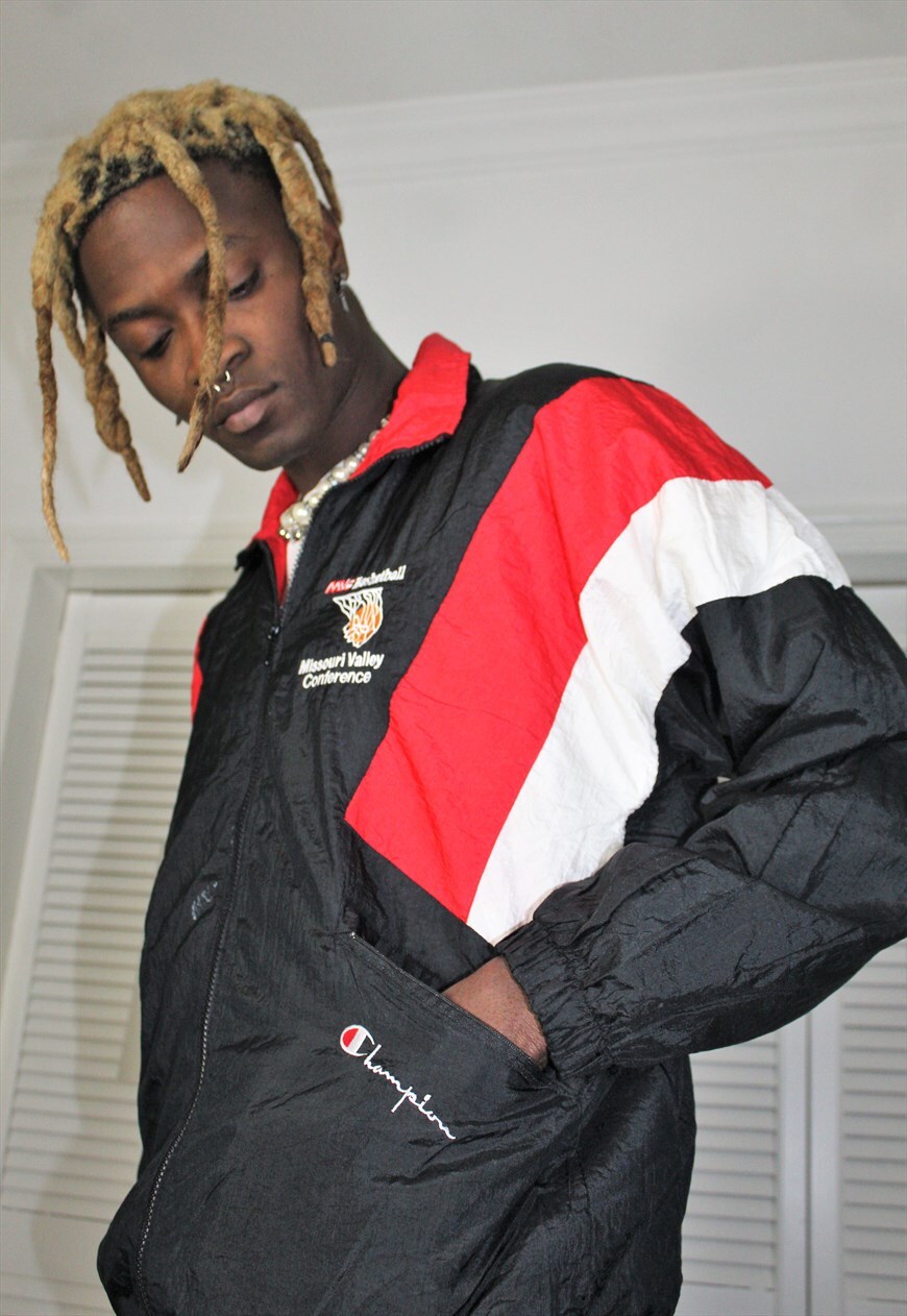 champion windbreaker jacket