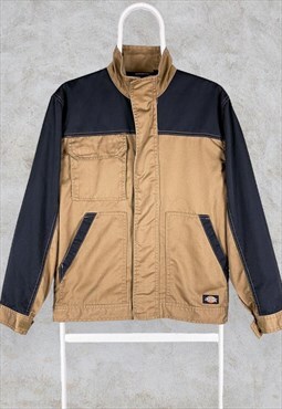 Vintage Dickies Jacket Black Tan Small