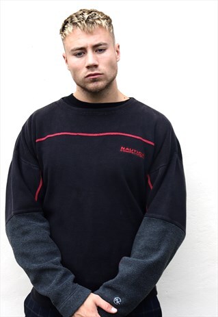 BLACK NAUTICA SWEATSHIRT