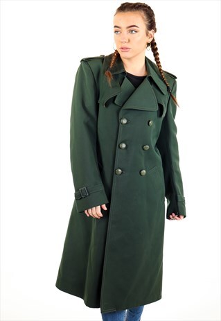 VINTAGE DOUBLE BREASTED OVERCOAT JACKET J2739