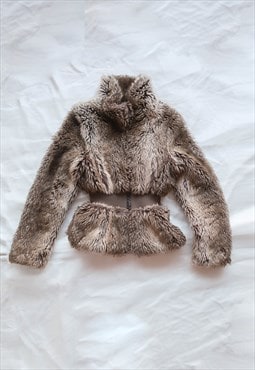 Y2k Faux Fur Coat (worn by Ruby Lyn)