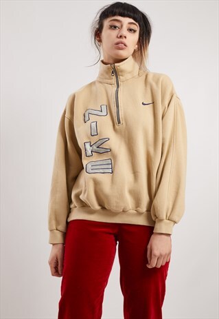 VINTAGE NIKE 1/4 ZIP SWEATSHIRT