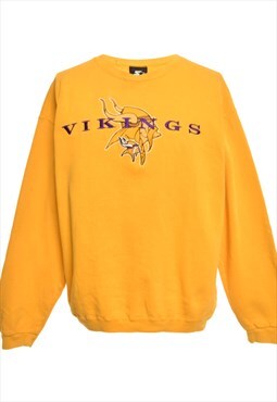 Starter Vikings Sports Sweatshirt - L