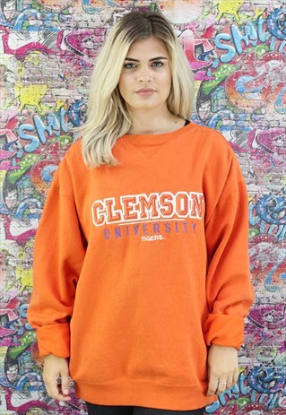 VINTAGE 90S AMERICAN COLLEGE SPORTS SWEATSHIRT. UNISEX