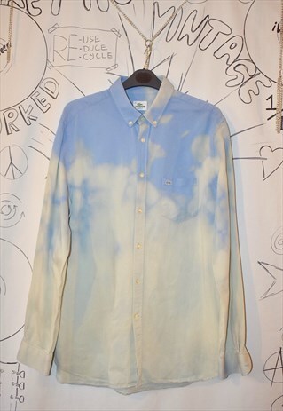 REWORKED LACOSTE BUTTON DOWN SHIRT