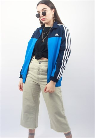 90'S RETRO BLUE TRACK JACKET