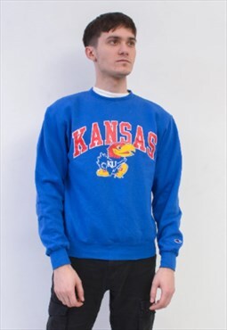 Kansas University Jayhawks Mens S Sweatshirt Jumper Pullover
