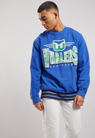 VINTAGE MITCHELL & NESS HARTFORD WHALERS SWEATSHIRT