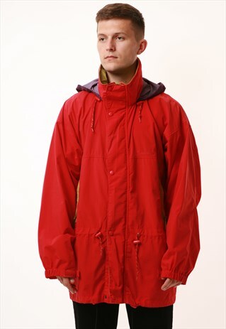 90S TIMBERLAND WEATHERGEAR WINDBREAKER HOODED JACKET 13412