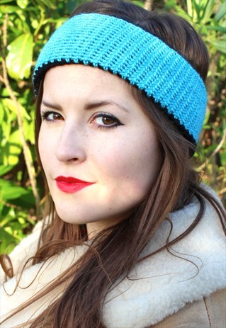 VINTAGE 90S KNIT SKI HEADBAND - ONE SIZE FITS ALL