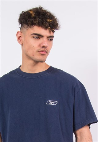 90'S VINTAGE REEBOK BLUE T-SHIRT