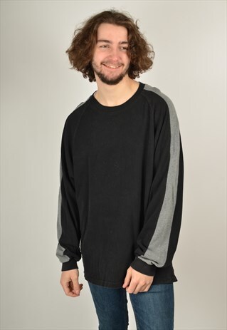 VINTAGE EDDIE BAUER SWEATSHIRT IN BLACK