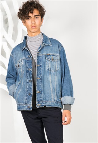 VINTAGE 80S POLO RALPH LAUREN DENIM JACKET 1170 /5001 /403
