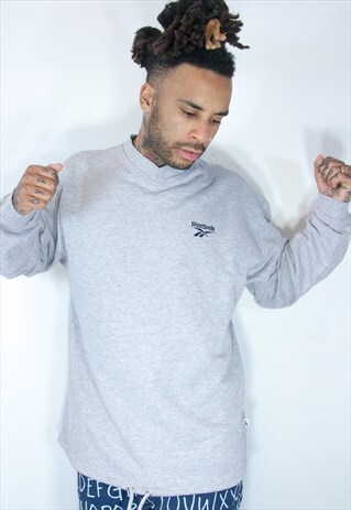 REEBOK EMBROIDED SWEATSHIRT